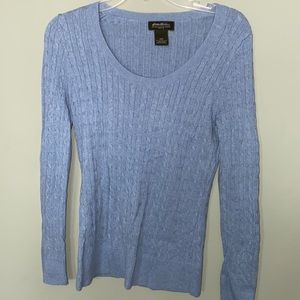 Scoop neck sweater